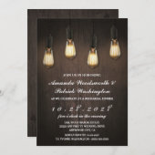 ヴィンテージライツシックリハーサルディナー招待状 招待状 (正面/裏面)