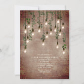 ヴィンテージライツブリック植物汎用パーティー 招待状 (正面)