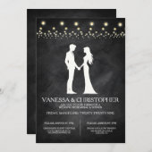 ヴィンテージライツリハーサルディナー 招待状 (正面/裏面)