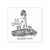 ヴィンテージライトハウスエックスライブリライブラリー ラバースタンプ (インプリント)