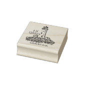 ヴィンテージライトハウスエックスライブリライブラリー ラバースタンプ (スタンプ)