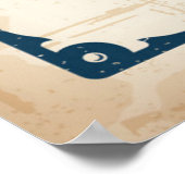 ヴィンテージライトハウスポスター1 ポスター (角)