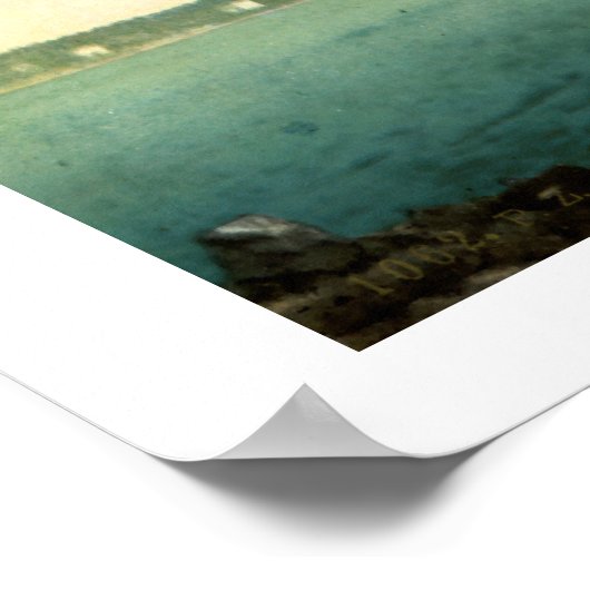 ヴィンテージライトハウスポートルヴューハーバーカンヌ ポスター (角)