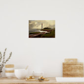 ヴィンテージライトハ絵画ウス ポスター (キッチン)