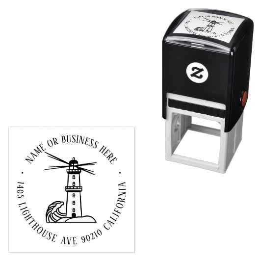 ヴィンテージライトハ航海のウス名差出人住所 セルフインキングスタンプ (インサイチュ)