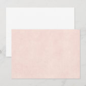 ヴィンテージライトバラピンクパーチメントルオールド紙 (正面/裏面)