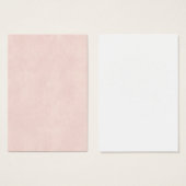 ヴィンテージライトバラピンクパーチメントルオールド紙 (正面&裏面)