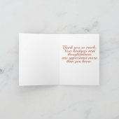 ヴィンテージライトピンクティーバラ サンキューカード (内部)