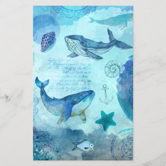 ヴィンテージライトブルー海ライフデクスカップブック (正面)