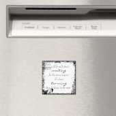 ヴィンテージライフダンス引用文磁石 マグネット (インサイチュ (食洗機))