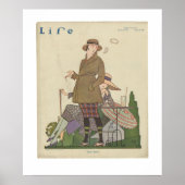 ヴィンテージライフマガ威厳があるジンポスター19, 1920 ポスター (正面)