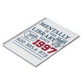 ヴィンテージライブラリのノート – ブックラバー書ツのジョー ノートブック (左側)