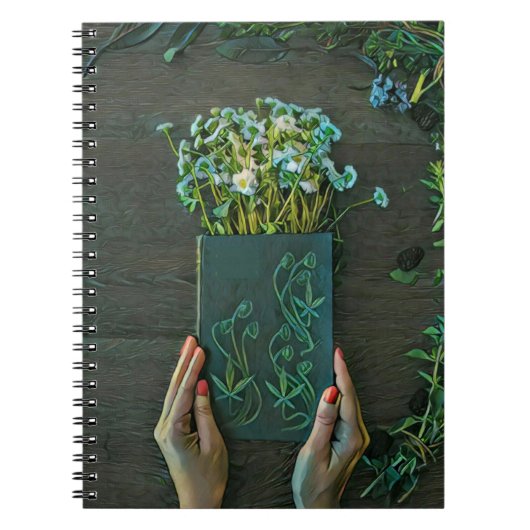 ヴィンテージライブラリアートワーク ノートブック (正面)