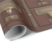 ヴィンテージライブラリカードカタログ図面 ラッピングペーパー (ロールコーナー)