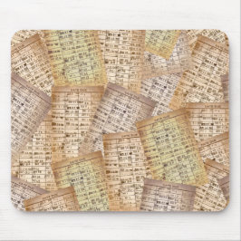 ヴィンテージライブラリカードコレクション マウスパッド