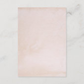 ヴィンテージライブラリカード卒業アドバイスの希望 エンクロージャーカード (裏面)