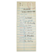 ヴィンテージライブラリカード ワインギフトバッグ (裏面)