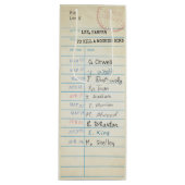 ヴィンテージライブラリカード ワインギフトバッグ (正面)