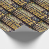 ヴィンテージライブラリブック ラッピングペーパー (角)