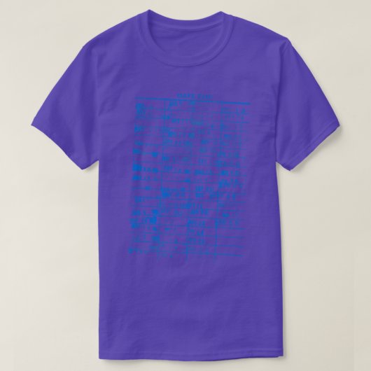 ヴィンテージライブラリブックdsの期限 tシャツ (デザイン正面)