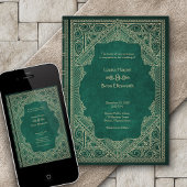 ヴィンテージライブラリ結婚ブック 招待状