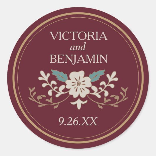 ヴィンテージライブラリ ラウンドシール (正面)