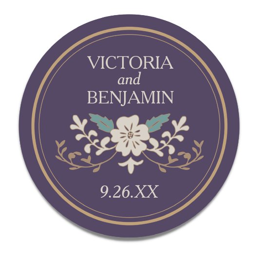 ヴィンテージライブラリ ラウンドシール