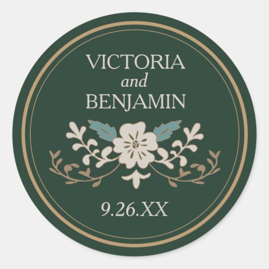 ヴィンテージライブラリ ラウンドシール (正面)