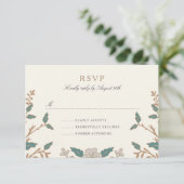 ヴィンテージライブラリRSVPカード 出欠カード (スタンド正面)