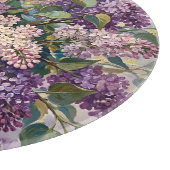 ヴィンテージライラックの花 カッティングボード (角)