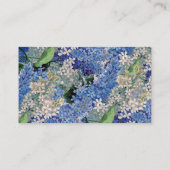 ヴィンテージライラック披露宴カード エンクロージャーカード (裏面)