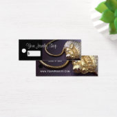 ヴィンテージラインストーンライオンジュエリー価格ラベル (デスク)