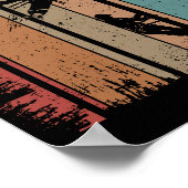 ヴィンテージラインマンファーザーエレクトリックケーブルラインマン ポスター (角)