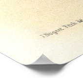 ヴィンテージラエリアフラメアオーキッドフラワー ポスター (角)