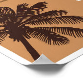 ヴィンテージラクダ・ピラミッド・エジプト旅行ポスター ポスター (角)