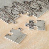 ヴィンテージラクハム不機嫌ティーパーティーアリスinワンダーランド ジグソーパズル (側面)