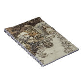 ヴィンテージラクハム不機嫌ティーパーティーアリスinワンダーランド ノートブック (右側)