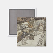 ヴィンテージラクハム不機嫌ティーパーティーアリスinワンダーランド マグネット (正面/裏面)