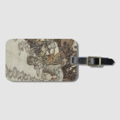 ヴィンテージラクハム不機嫌ティーパーティーアリスinワンダーランド ラゲッジタグ (正面横)