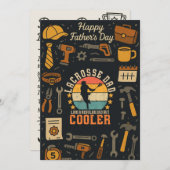 ヴィンテージラクロスパパは通常のパパのようだが 招待状 (正面/裏面)