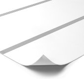 ヴィンテージラクロスフルフィールドストライプポスター ポスター (角)