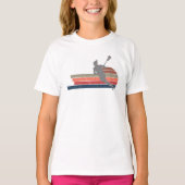 ヴィンテージラクロスプレイヤー Tシャツ (正面)