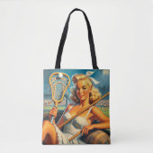 ヴィンテージラクロス トートバッグ (正面)