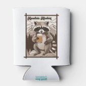 ヴィンテージラクーンマウンテンいたずら野外ビベス 缶クーラー (裏面)