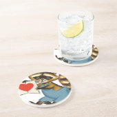 ヴィンテージラクーン愛 コースター (側面)