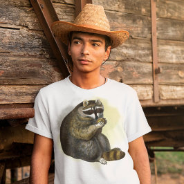 ヴィンテージラクーン父親の日の彼氏への贈り物 Tシャツ