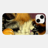 ヴィンテージラグドールハロウィーンキャット Case-Mate iPhoneケース (裏面 (横))