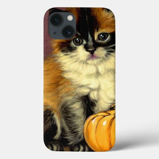 ヴィンテージラグドールハロウィーンキャット Case-Mate iPhoneケース (裏面)