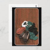 ヴィンテージラグビー ポストカード (正面/裏面)