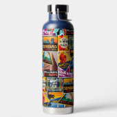 ヴィンテージラゲッジラベルウォーターボトル ウォーターボトル (左面)